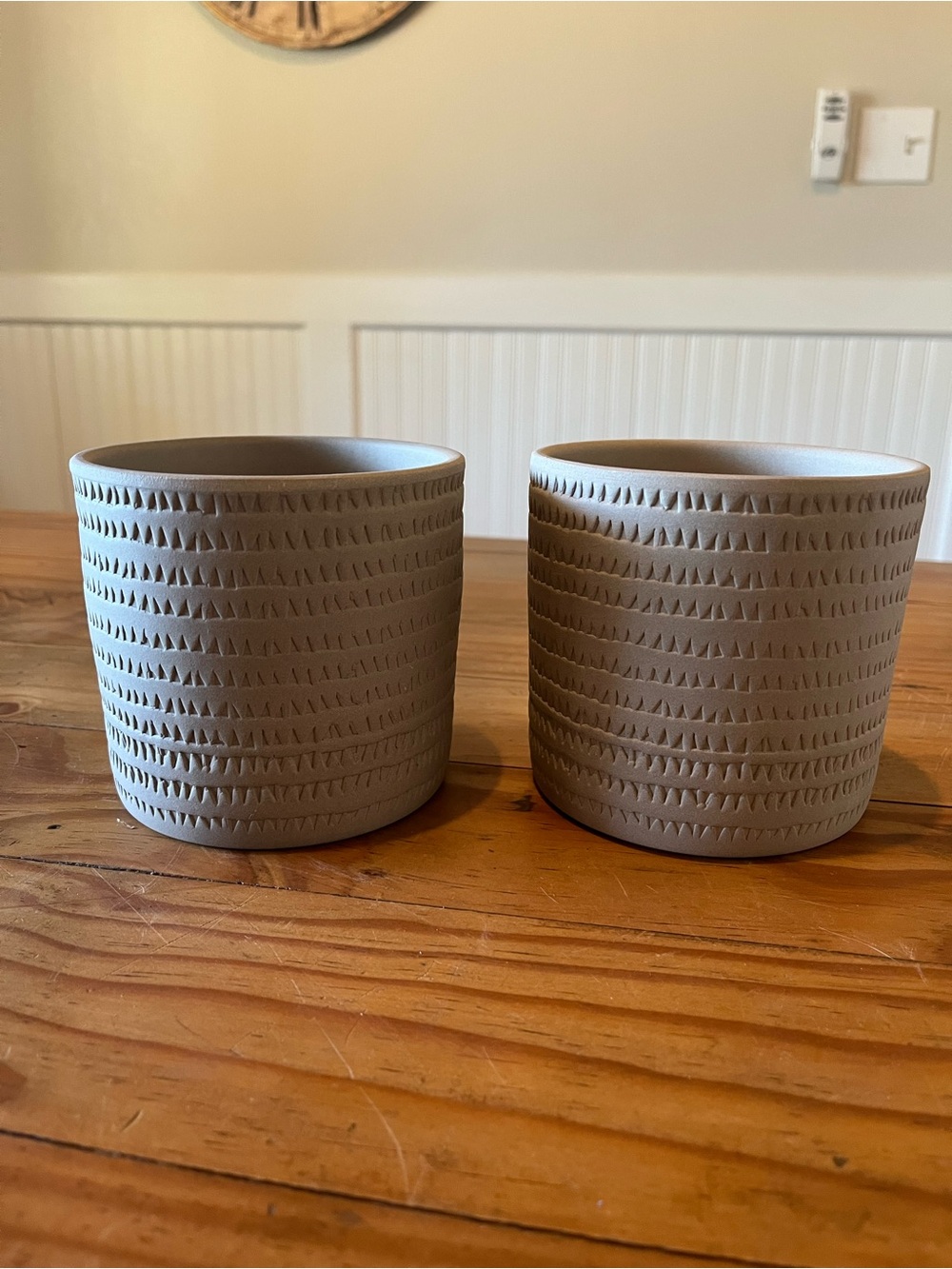 IKEA Kryptuia Clay Pots Set of 2